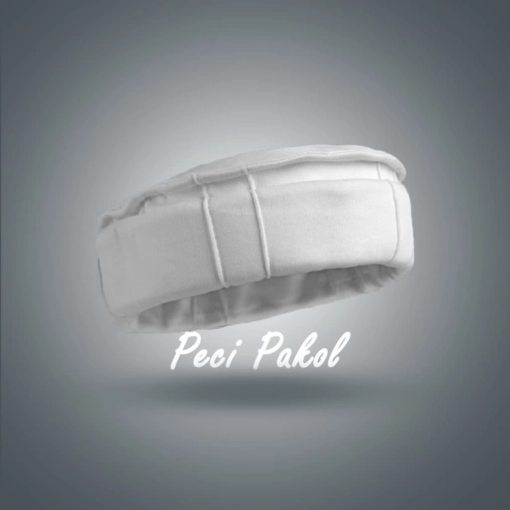 Peci Pakol Afganistan Polos Warna Hitam thumbnail 2