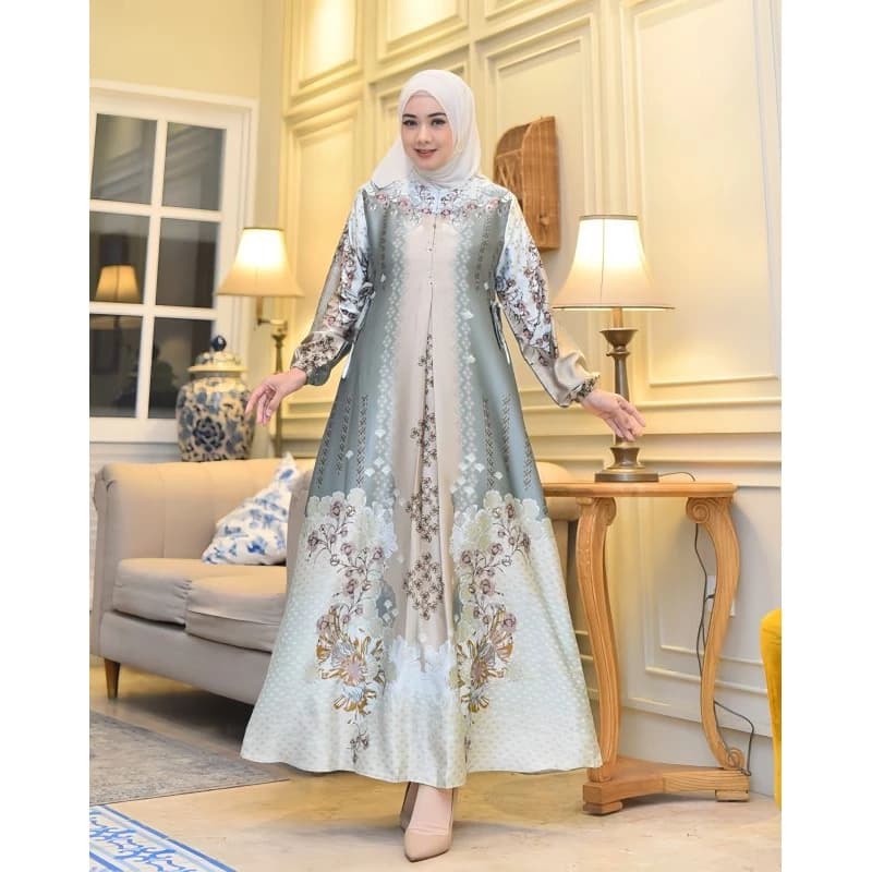 Gamis Armani DIORSILK premium terbaru bahan lembut dan tidak menerawang thumbnail 3