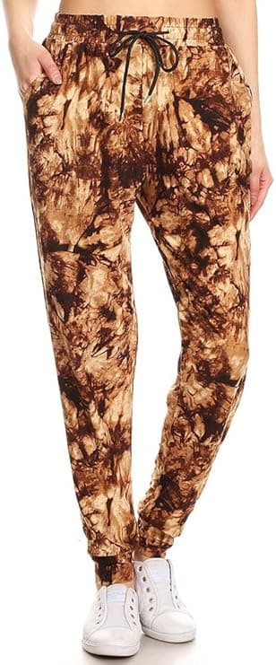 Leggings Depot Women's Jogger Track Cuff Sweatpants with Pockets for Yoga, Workout thumbnail 2